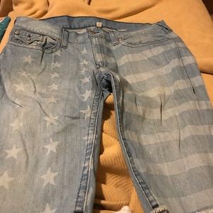 True religion shorts size 42